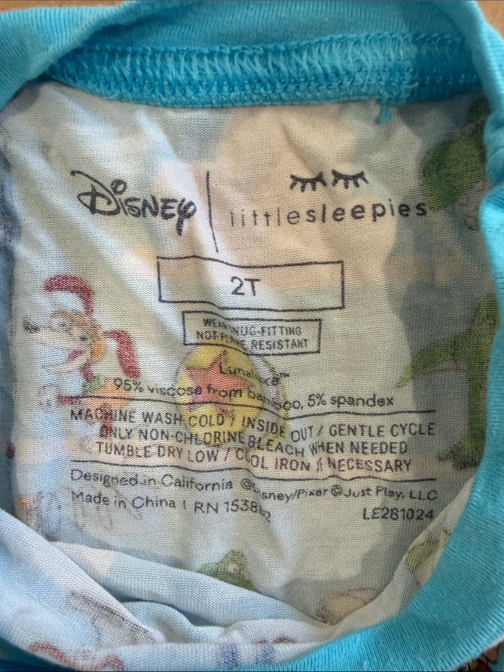 Litter sleepies soft blue